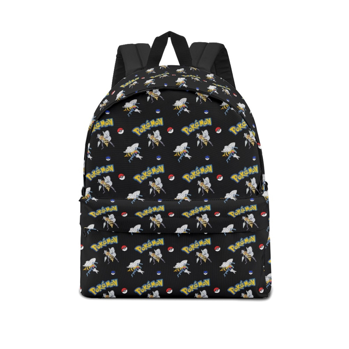 Pokemon Beedrill School Backpack Multicolor Schoolbag Rucksack - Beedrill Character Series Art