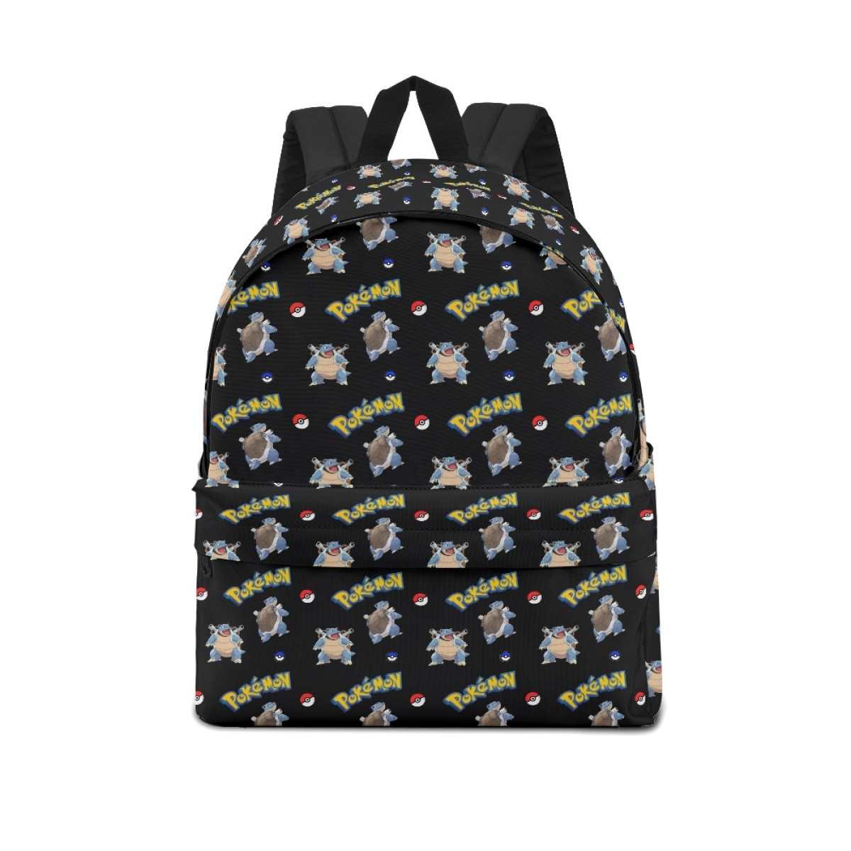 Pokemon Blastoise School Backpack Multicolor Schoolbag Rucksack - Blastoise Character Series Art