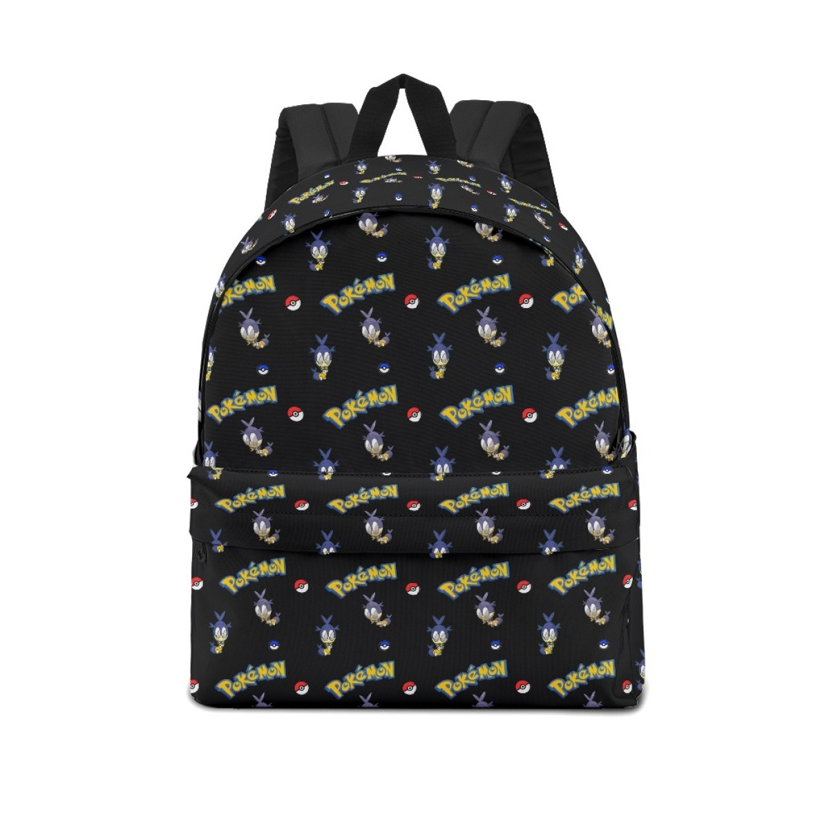 Pokemon Blipbug School Backpack Multicolor Schoolbag Rucksack - Blipbug Character Series Art