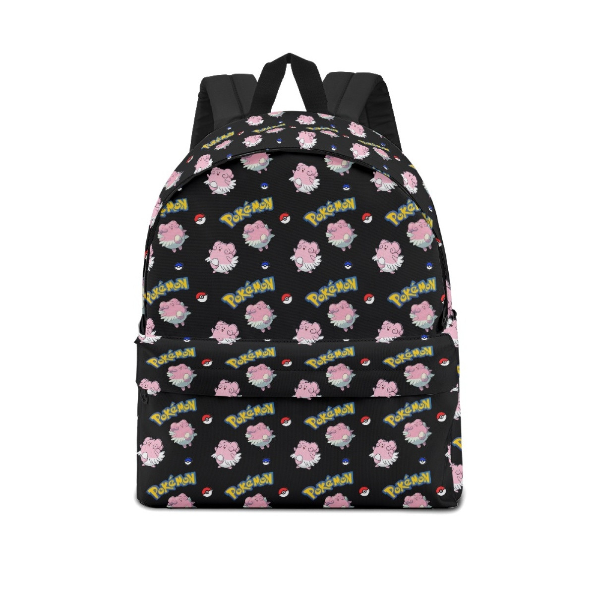 Pokemon Blissey School Backpack Multicolor Schoolbag Rucksack - Blissey Character Series Art