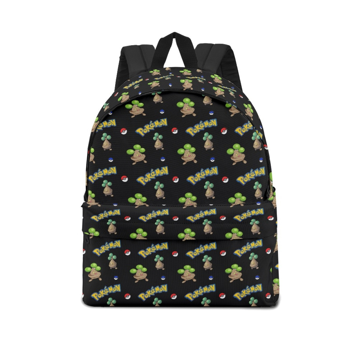 Pokemon Bonsly School Backpack Multicolor Schoolbag Rucksack - Bonsly Character Series Art