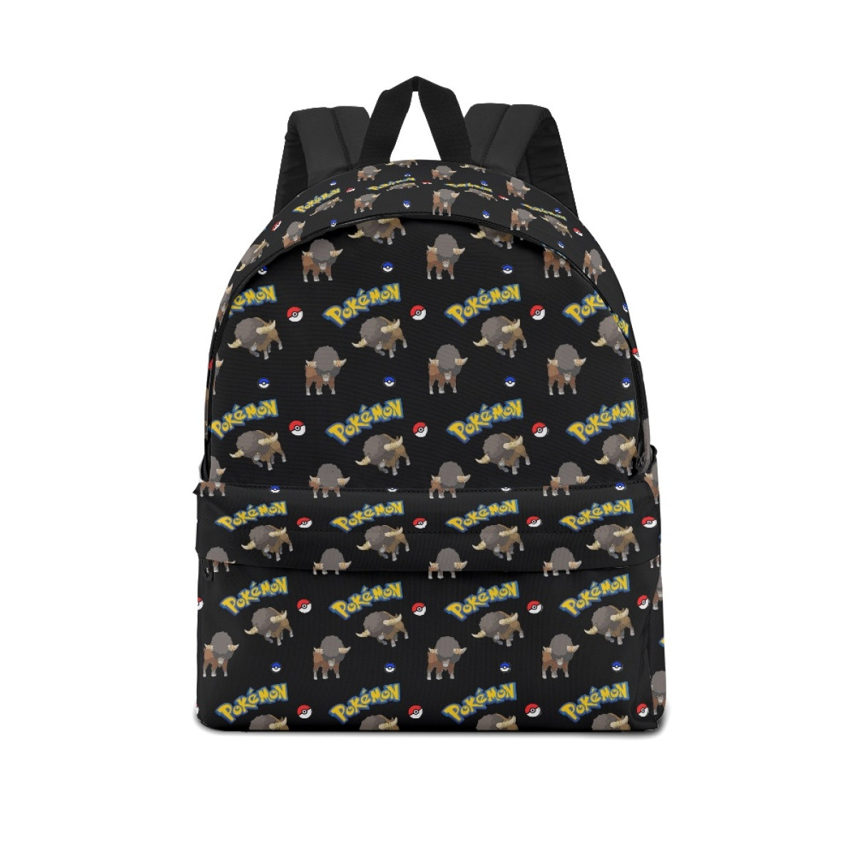 Pokemon Bouffalant School Backpack Multicolor Schoolbag Rucksack - Bouffalant Character Series Art