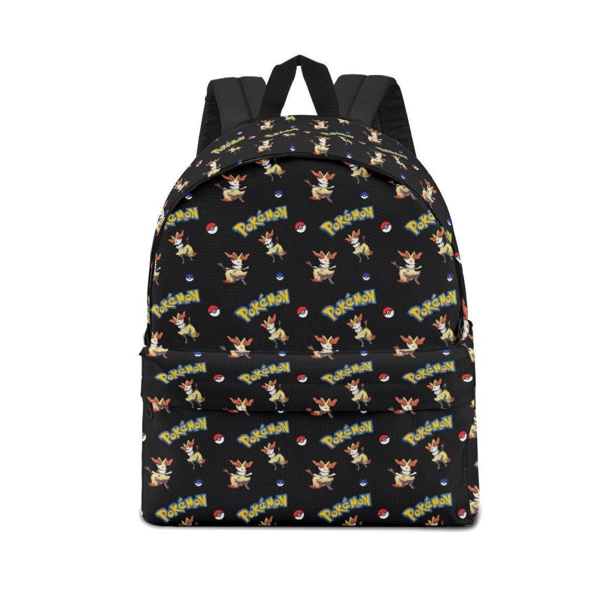 Pokemon Braixen School Backpack Multicolor Schoolbag Rucksack - Braixen Character Series Art