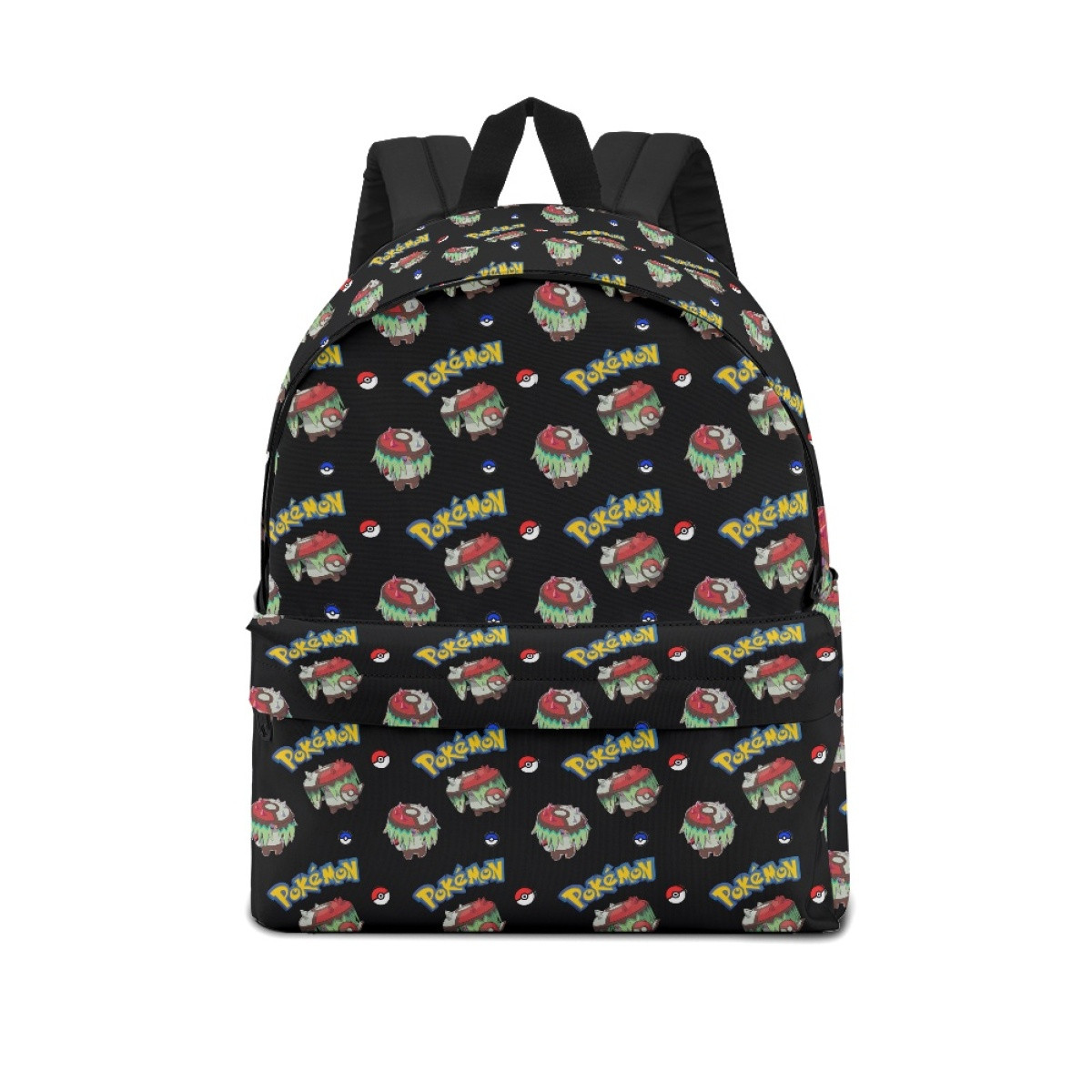 Pokemon Brute Bonnet School Backpack Multicolor Schoolbag Rucksack - Brute Bonnet Character Series Art
