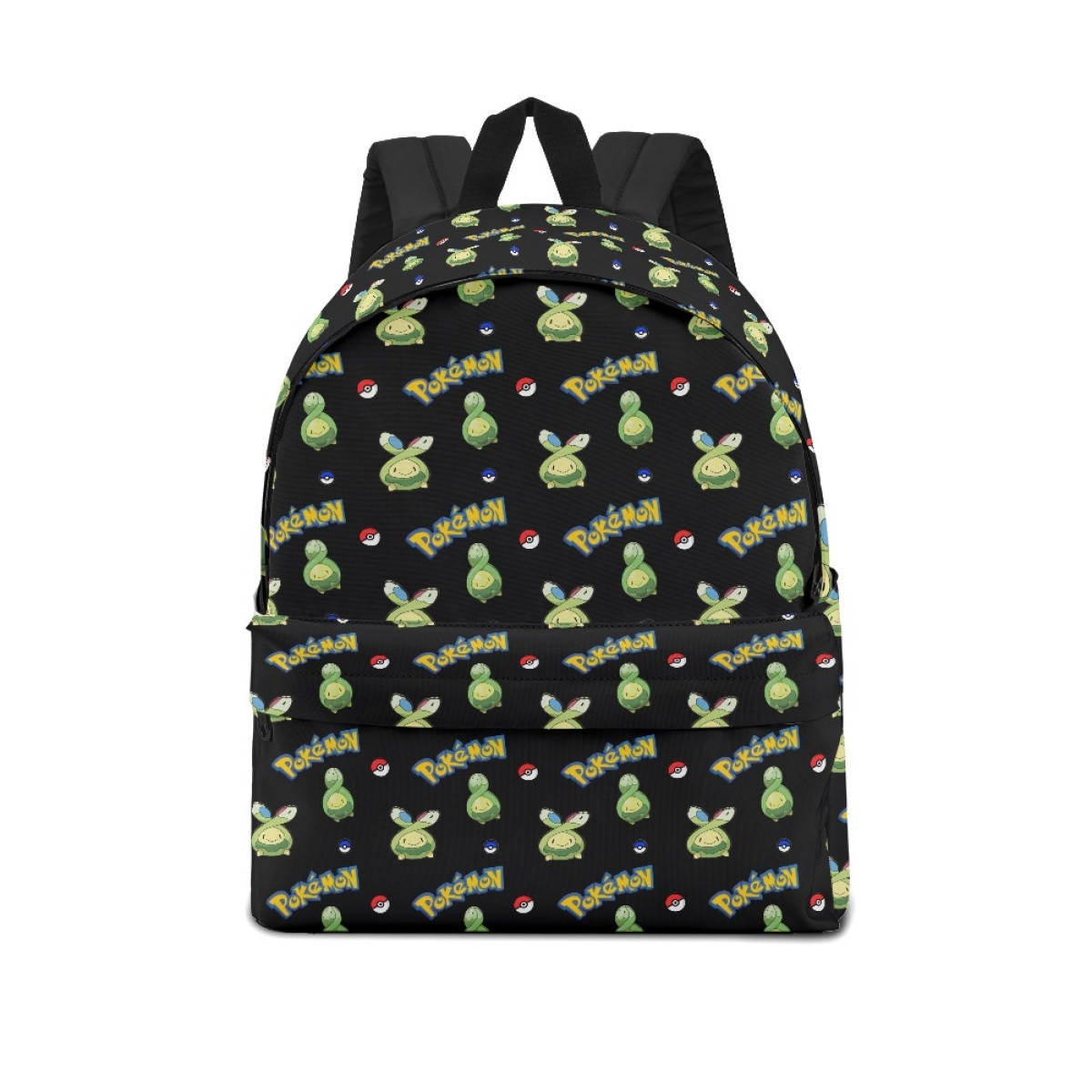 Pokemon Budew School Backpack Multicolor Schoolbag Rucksack - Budew Character Series Art