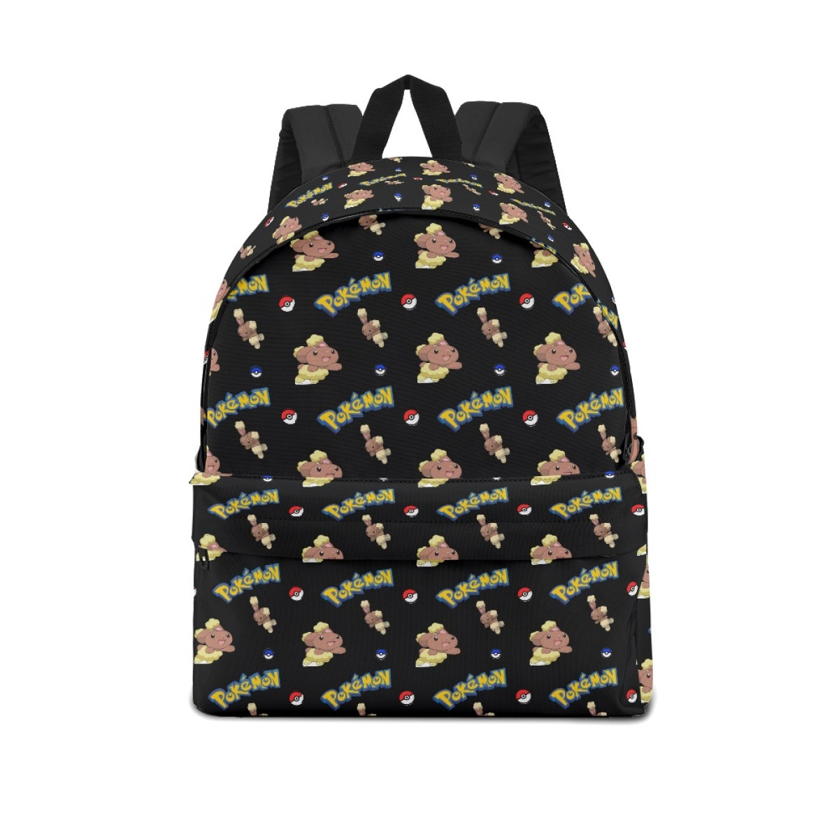 Pokemon Buneary School Backpack Multicolor Schoolbag Rucksack - Buneary Character Series Art