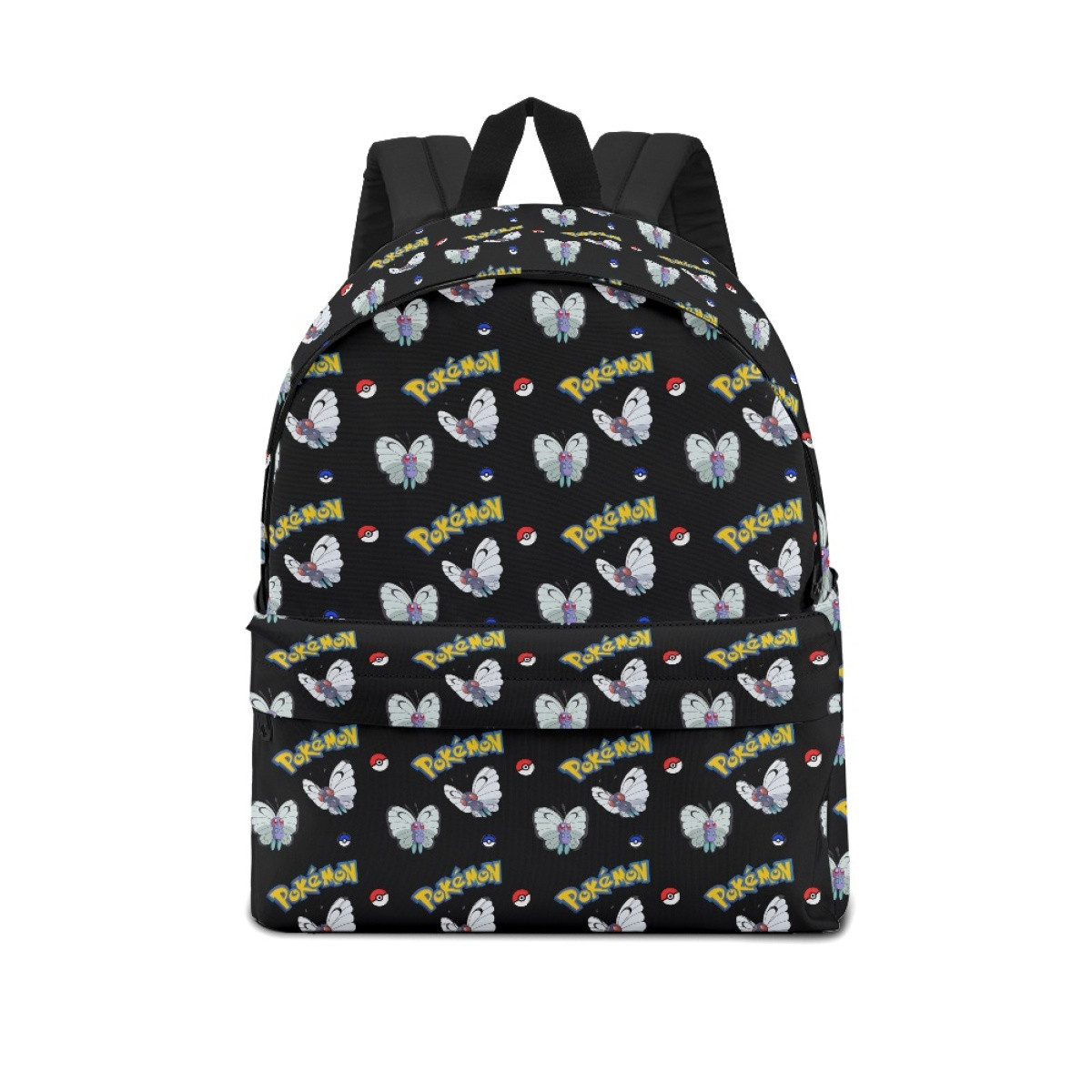 Pokemon Butterfree School Backpack Multicolor Schoolbag Rucksack - Butterfree Character Series Art
