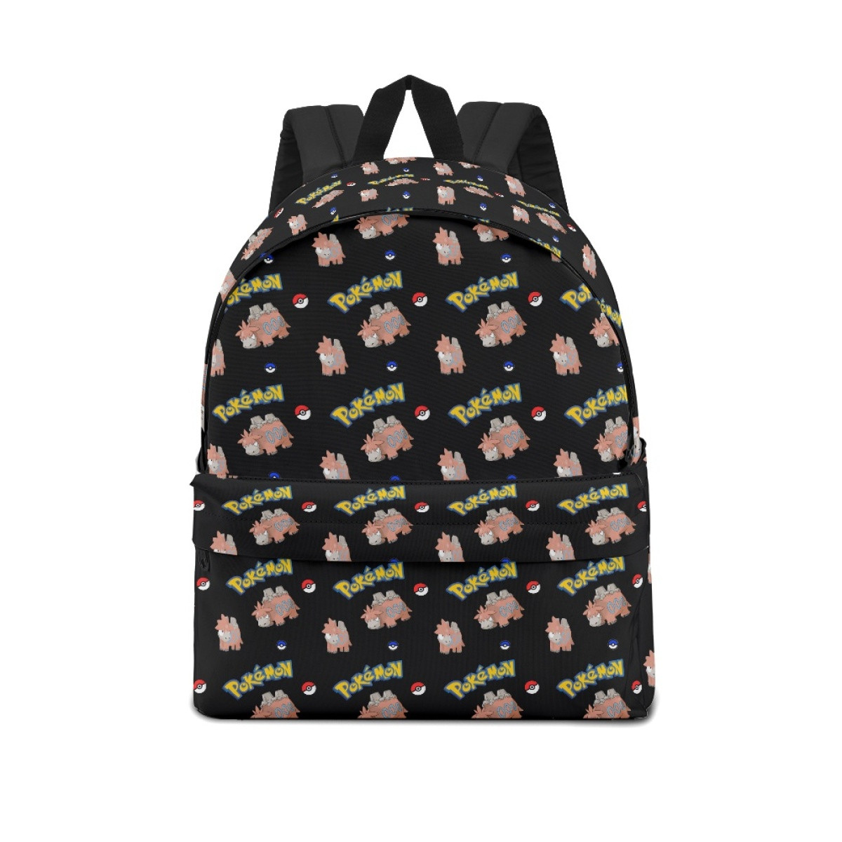 Pokemon Camerupt School Backpack Multicolor Schoolbag Rucksack - Camerupt Character Series Art