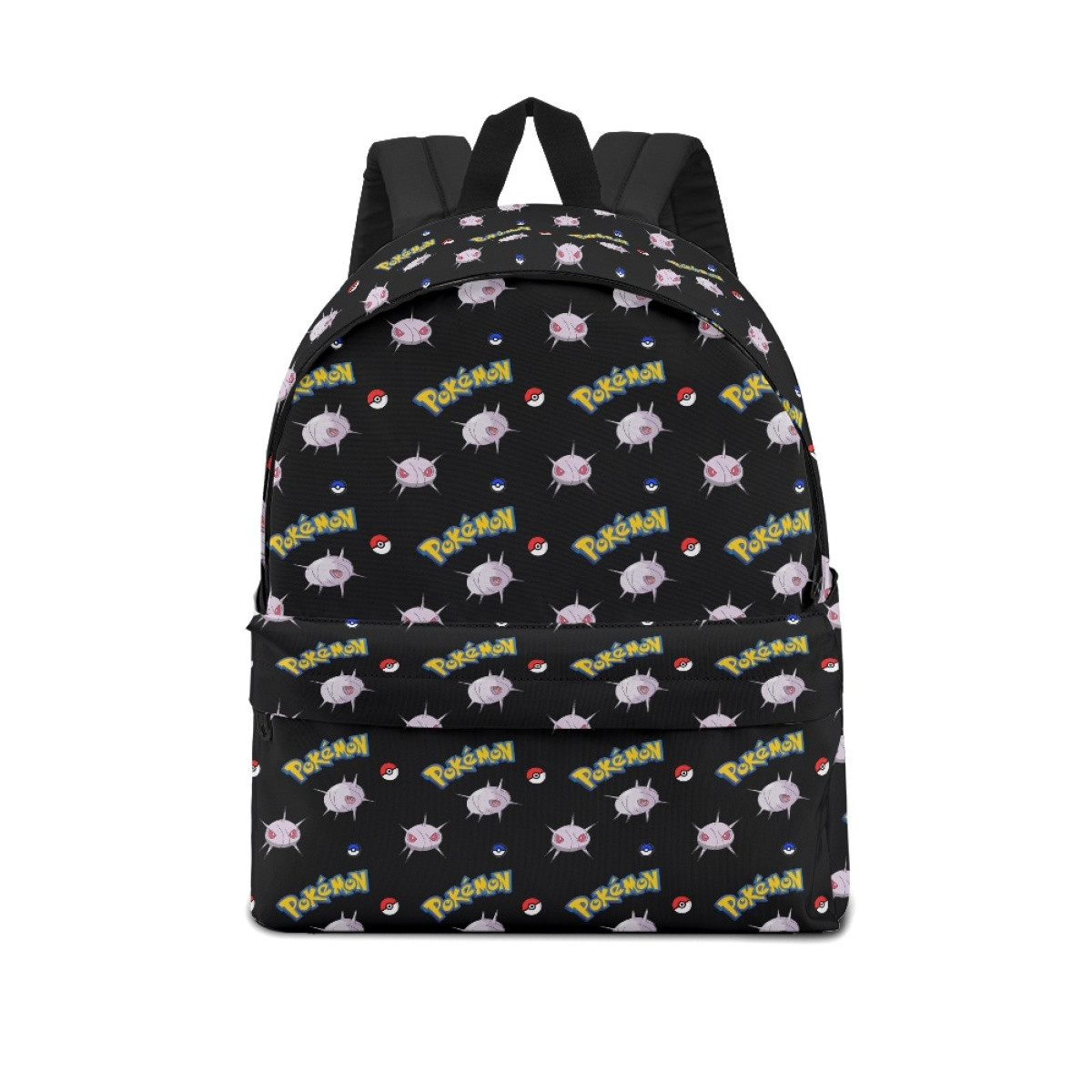 Pokemon Cascoon School Backpack Multicolor Schoolbag Rucksack - Cascoon Character Series Art