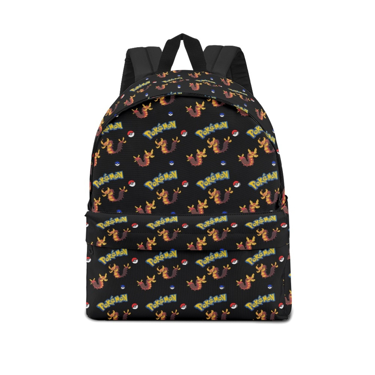 Pokemon Centiskorch School Backpack Multicolor Schoolbag Rucksack - Centiskorch Character Series Art