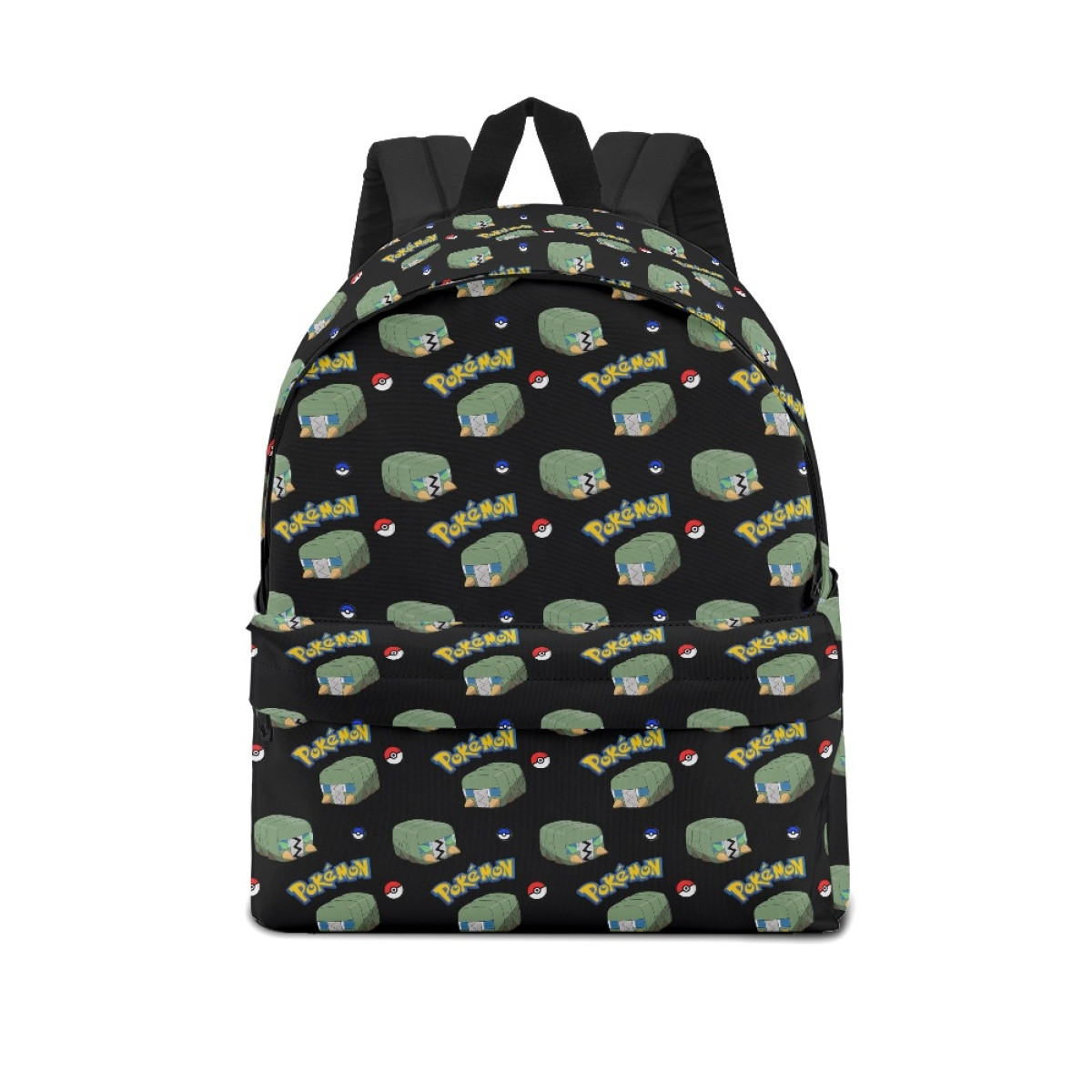 Pokemon Charjabug School Backpack Multicolor Schoolbag Rucksack - Charjabug Character Series Art