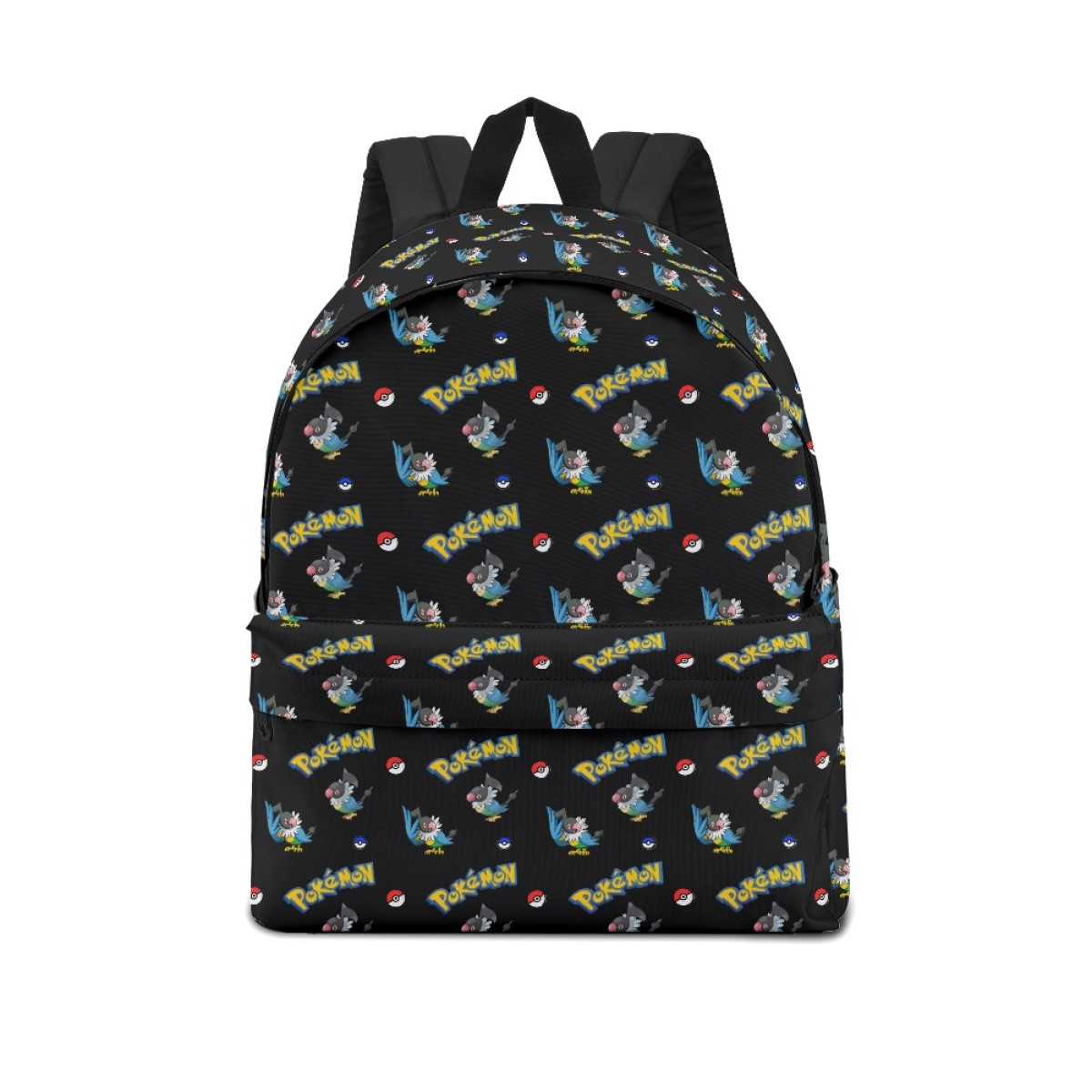 Pokemon Chatot School Backpack Multicolor Schoolbag Rucksack - Chatot Character Series Art
