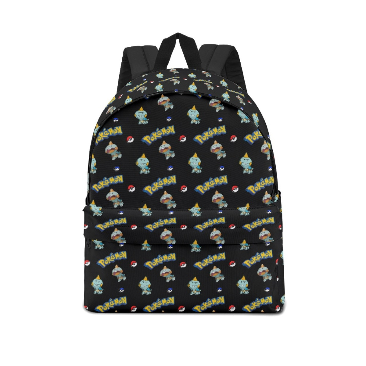Pokemon Chewtle School Backpack Multicolor Schoolbag Rucksack - Chewtle Character Series Art