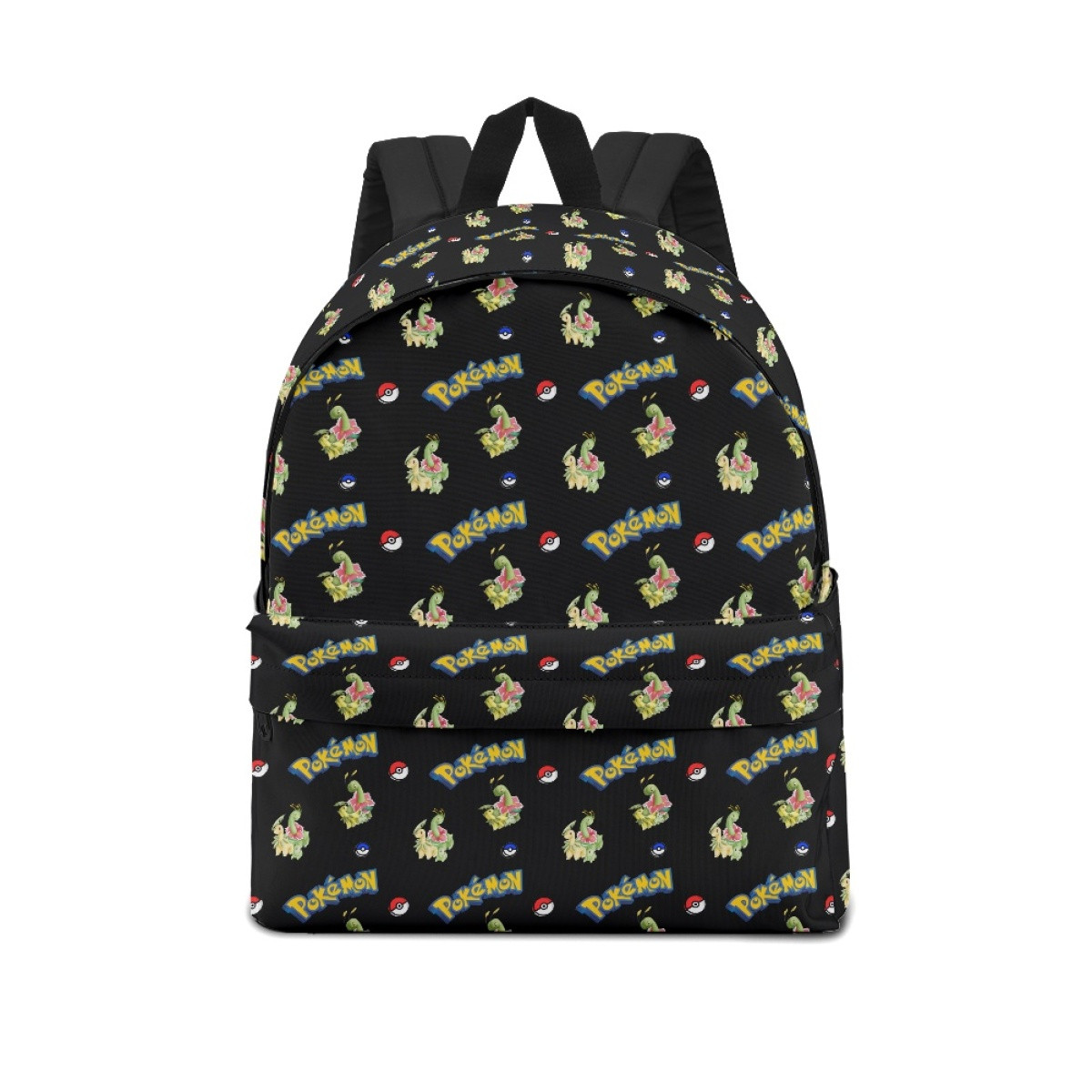 Pokemon Chimchar School Backpack Multicolor Schoolbag Rucksack - Chimchar Character Series Art