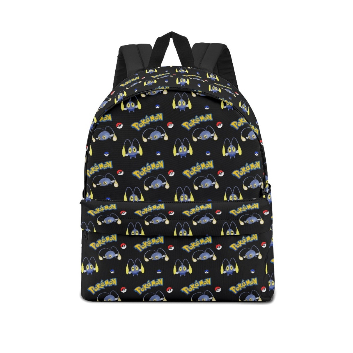 Pokemon Chinchou School Backpack Multicolor Schoolbag Rucksack - Chinchou Character Series Art