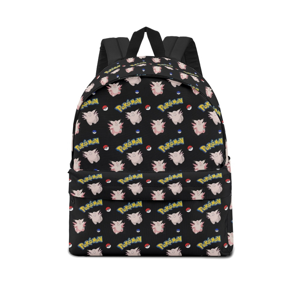 Pokemon Clefable School Backpack Multicolor Schoolbag Rucksack - Clefable Character Series Art