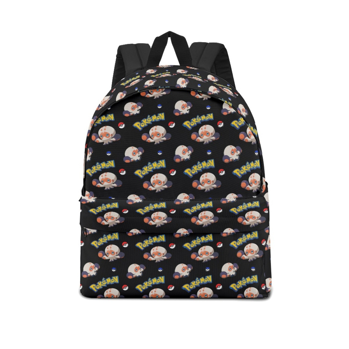 Pokemon Clobbopus School Backpack Multicolor Schoolbag Rucksack - Clobbopus Character Series Art