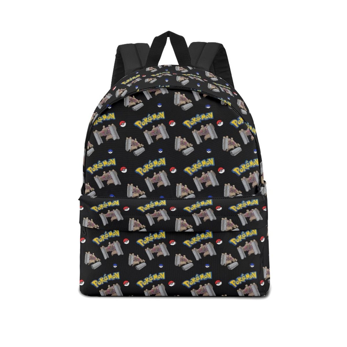 Pokemon Conkeldurr School Backpack Multicolor Schoolbag Rucksack - Conkeldurr Character Series Art