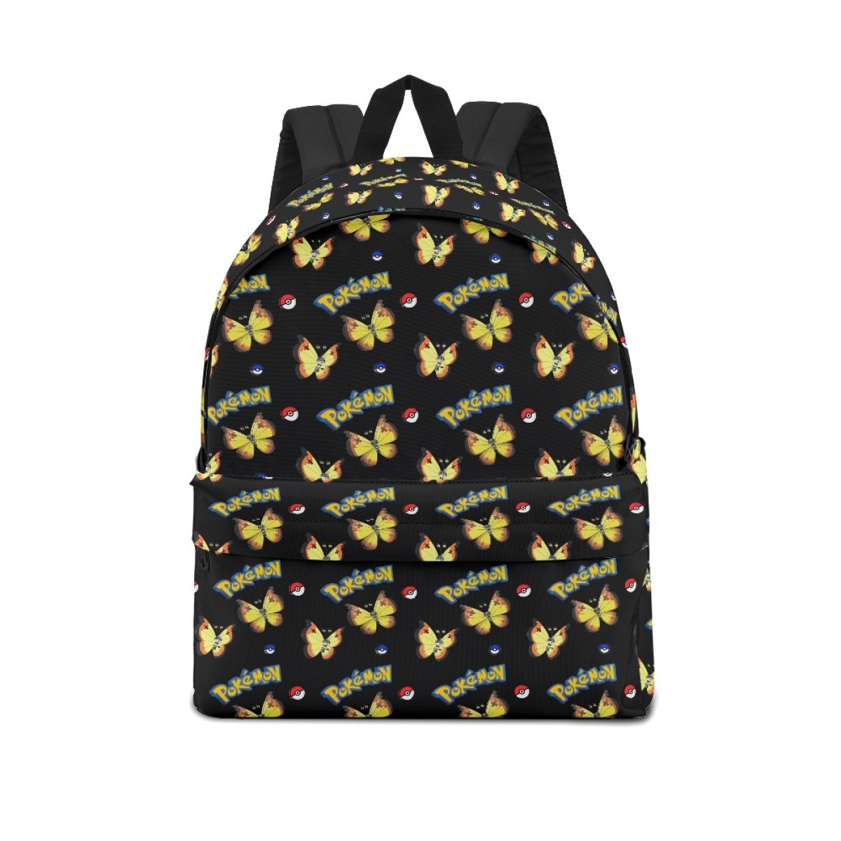 Pokemon Vivillon School Backpack Multicolor Schoolbag Rucksack - Continental Vivillon Character Series Art