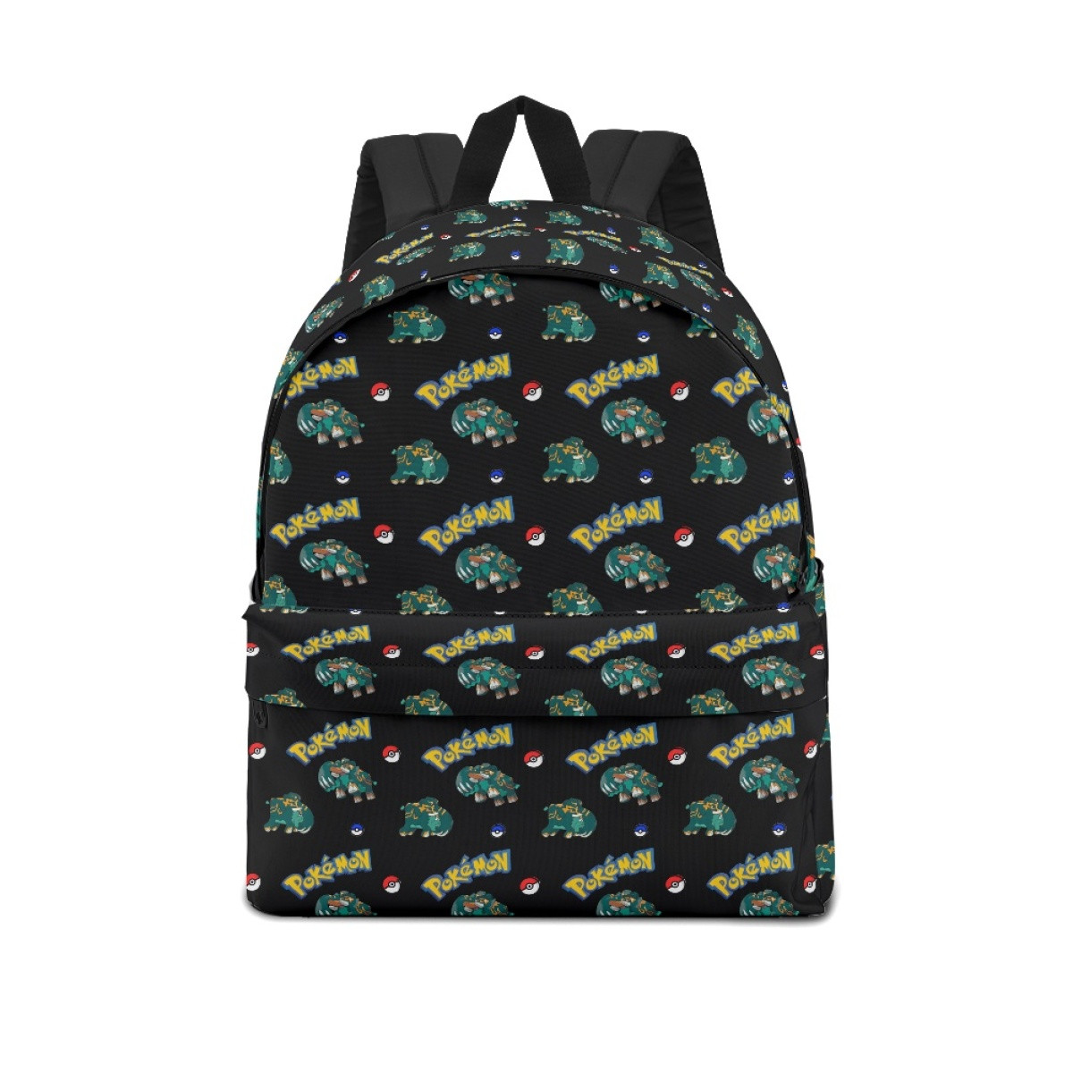Pokemon Copperajah School Backpack Multicolor Schoolbag Rucksack - Copperajah Character Series Art