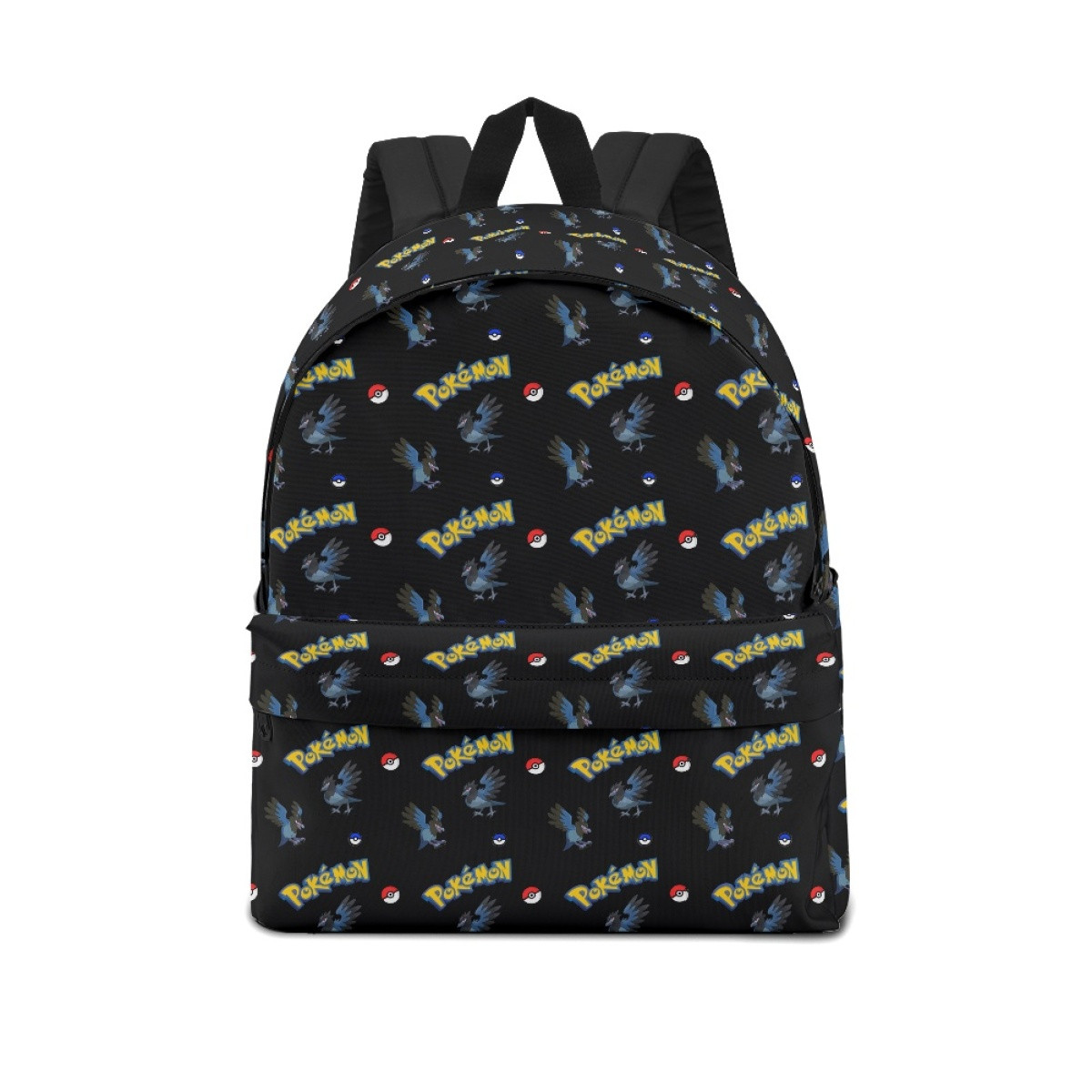 Pokemon Corvisquire School Backpack Multicolor Schoolbag Rucksack - Corvisquire Character Series Art