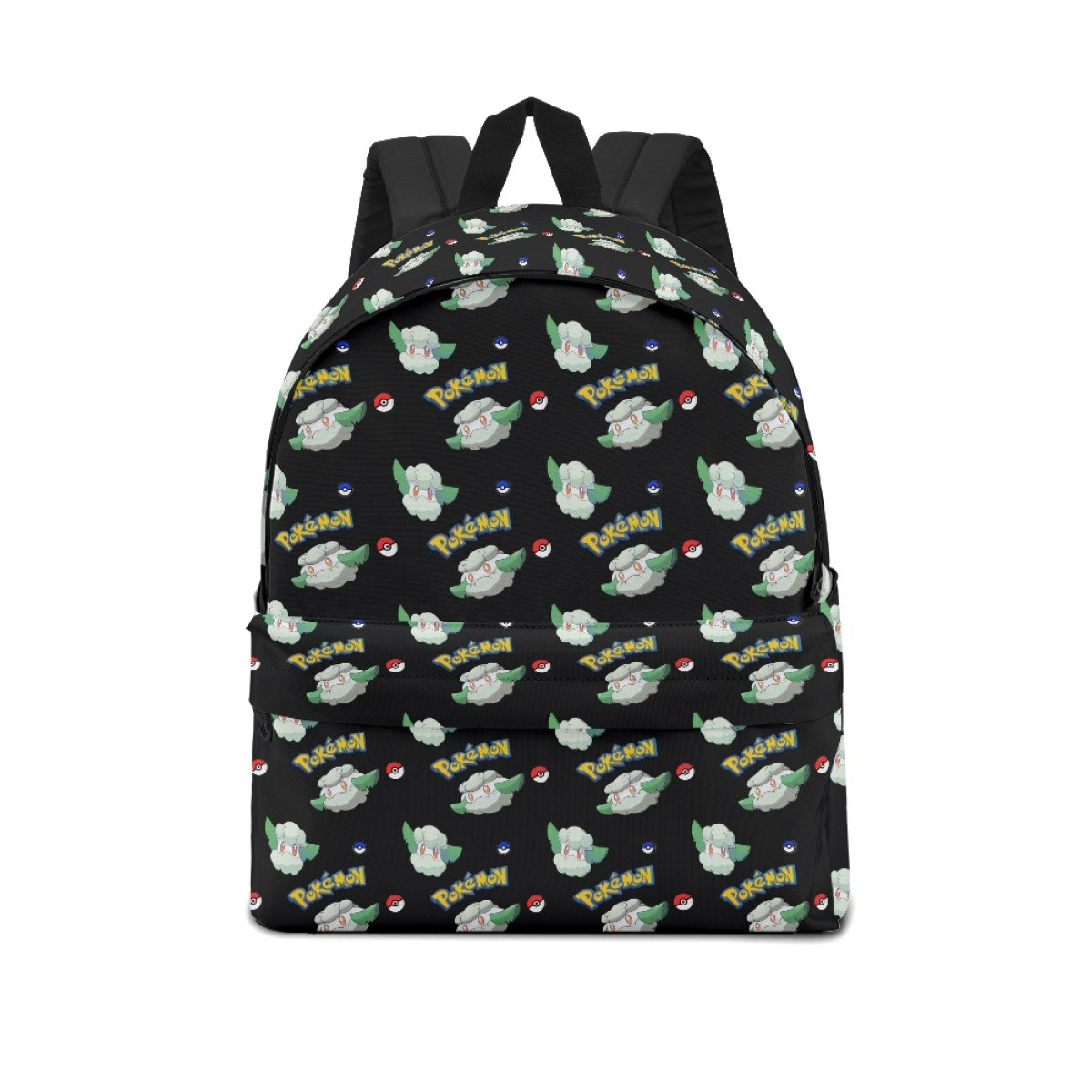 Pokemon Cottonee School Backpack Multicolor Schoolbag Rucksack - Cottonee Character Series Art
