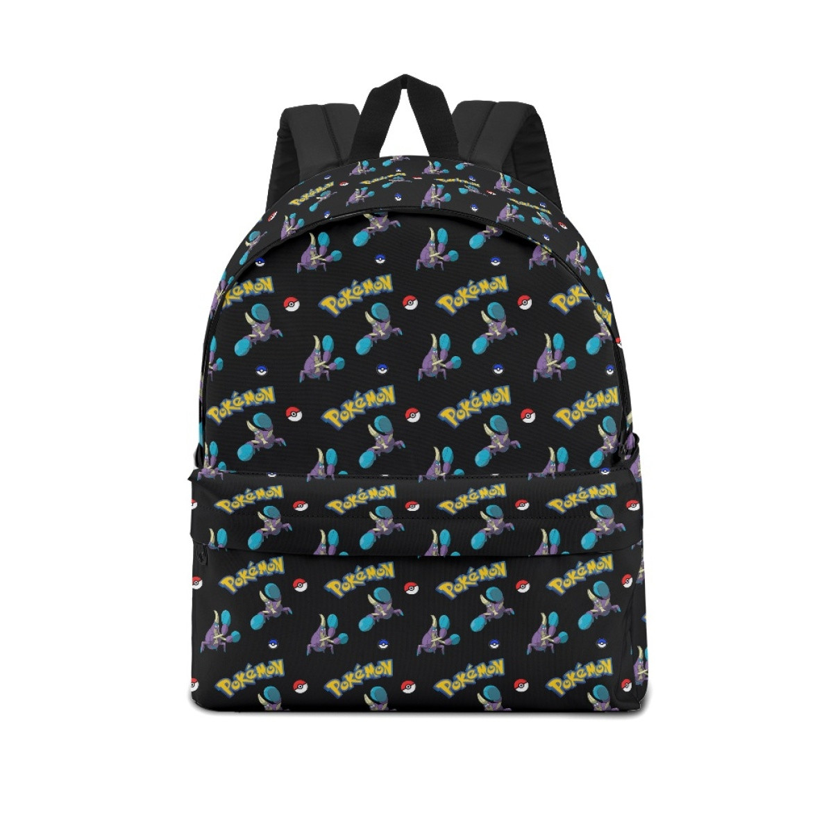 Pokemon Crabrawler School Backpack Multicolor Schoolbag Rucksack - Crabrawler Character Series Art