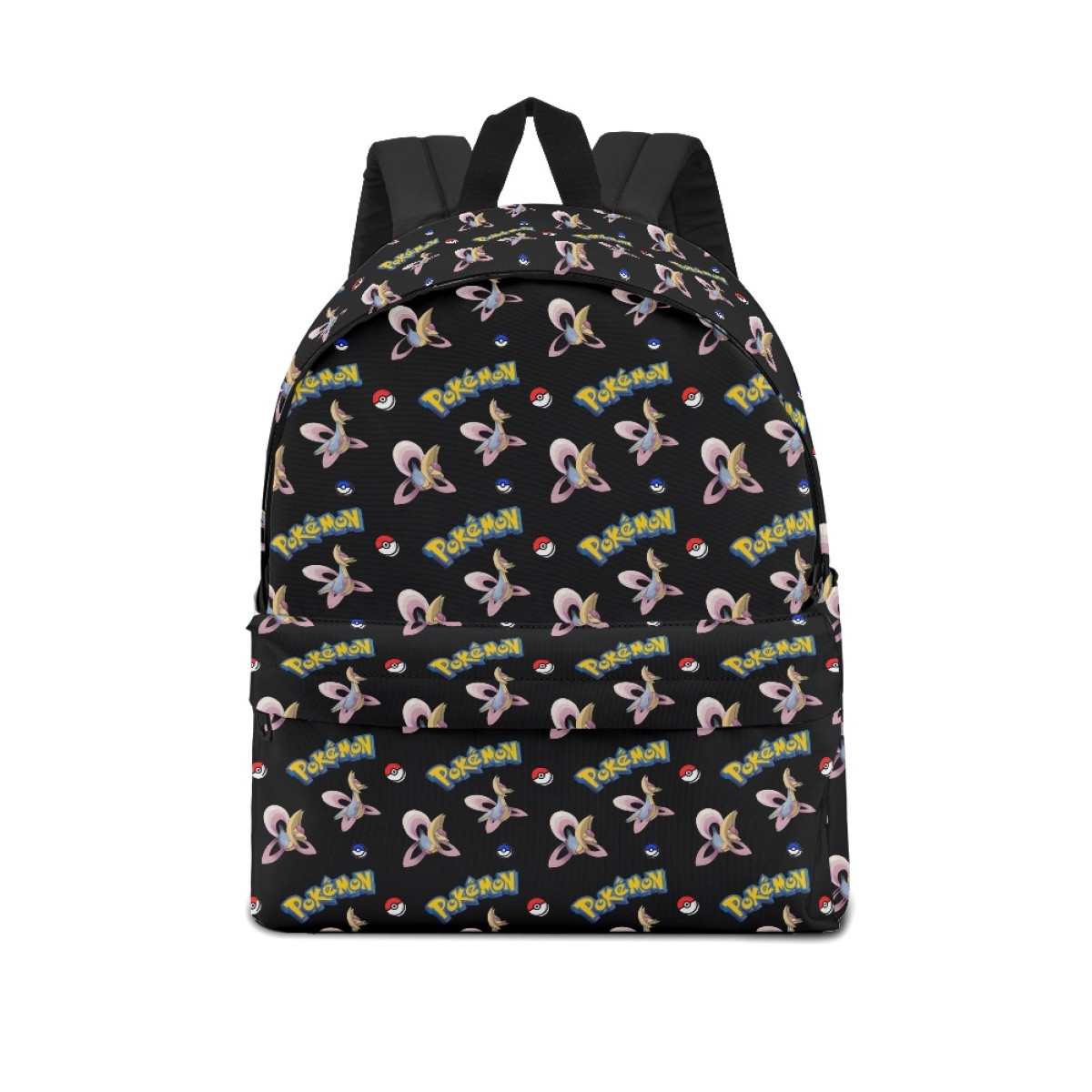 Pokemon Cresselia School Backpack Multicolor Schoolbag Rucksack - Cresselia Character Series Art