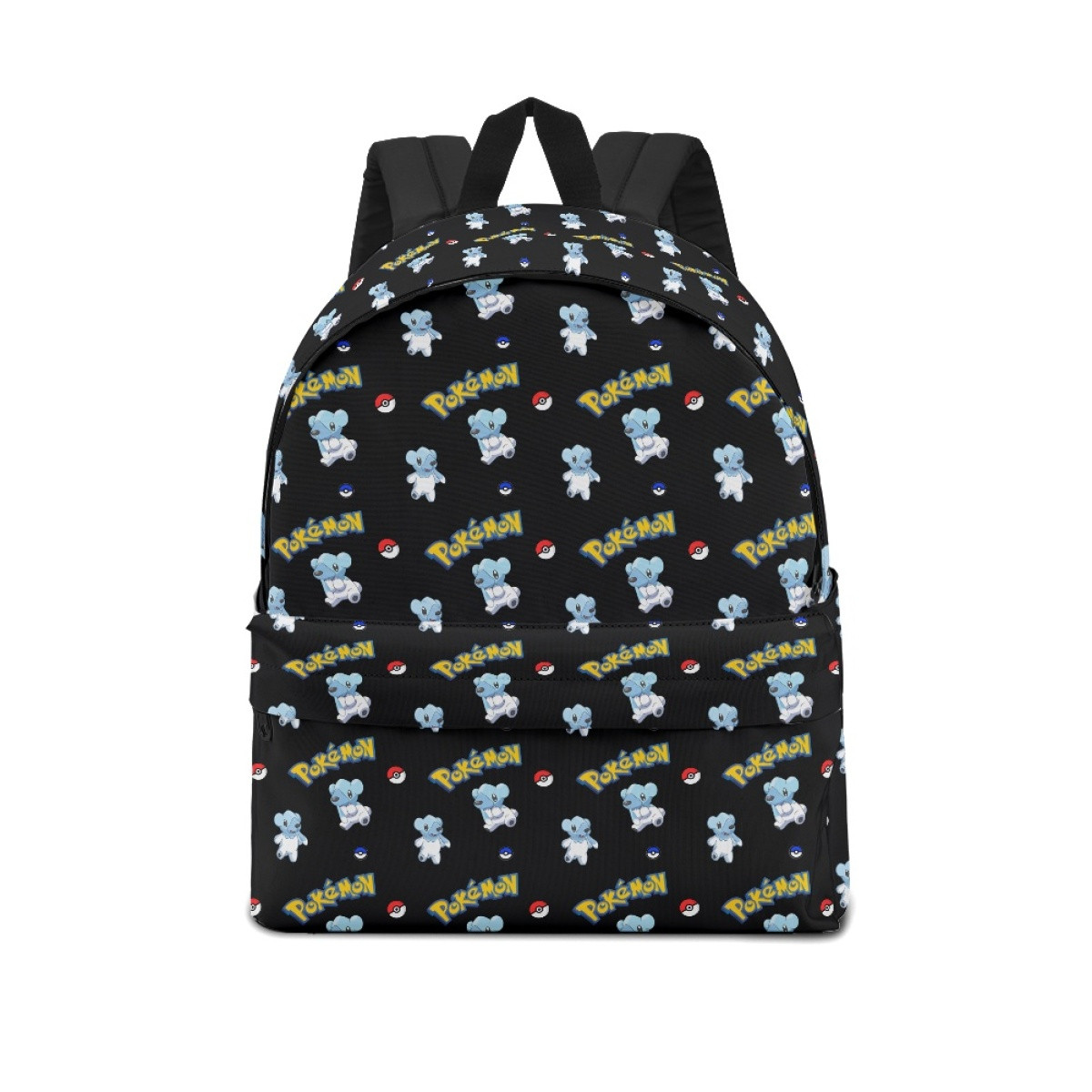 Pokemon Cubchoo School Backpack Multicolor Schoolbag Rucksack - Cubchoo Character Series Art