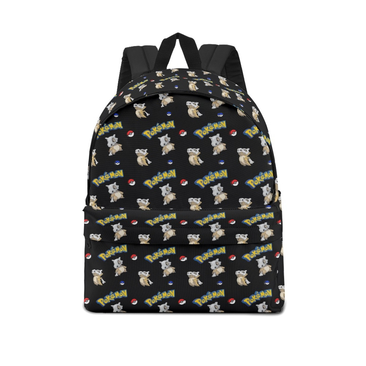 Pokemon Cubone School Backpack Multicolor Schoolbag Rucksack - Cubone Character Series Art