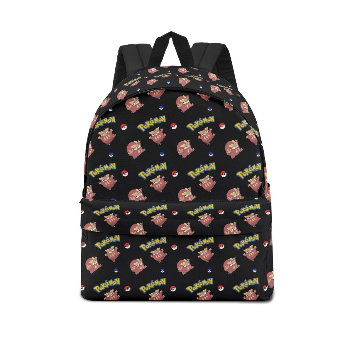 Pokemon Darumaka School Backpack Multicolor Schoolbag Rucksack - Darumaka Character Series Art
