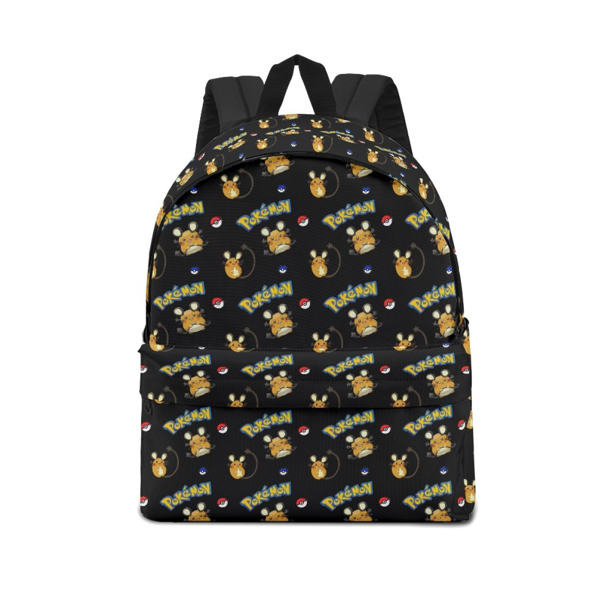 Pokemon Dedenne School Backpack Multicolor Schoolbag Rucksack - Dedenne Character Series Art