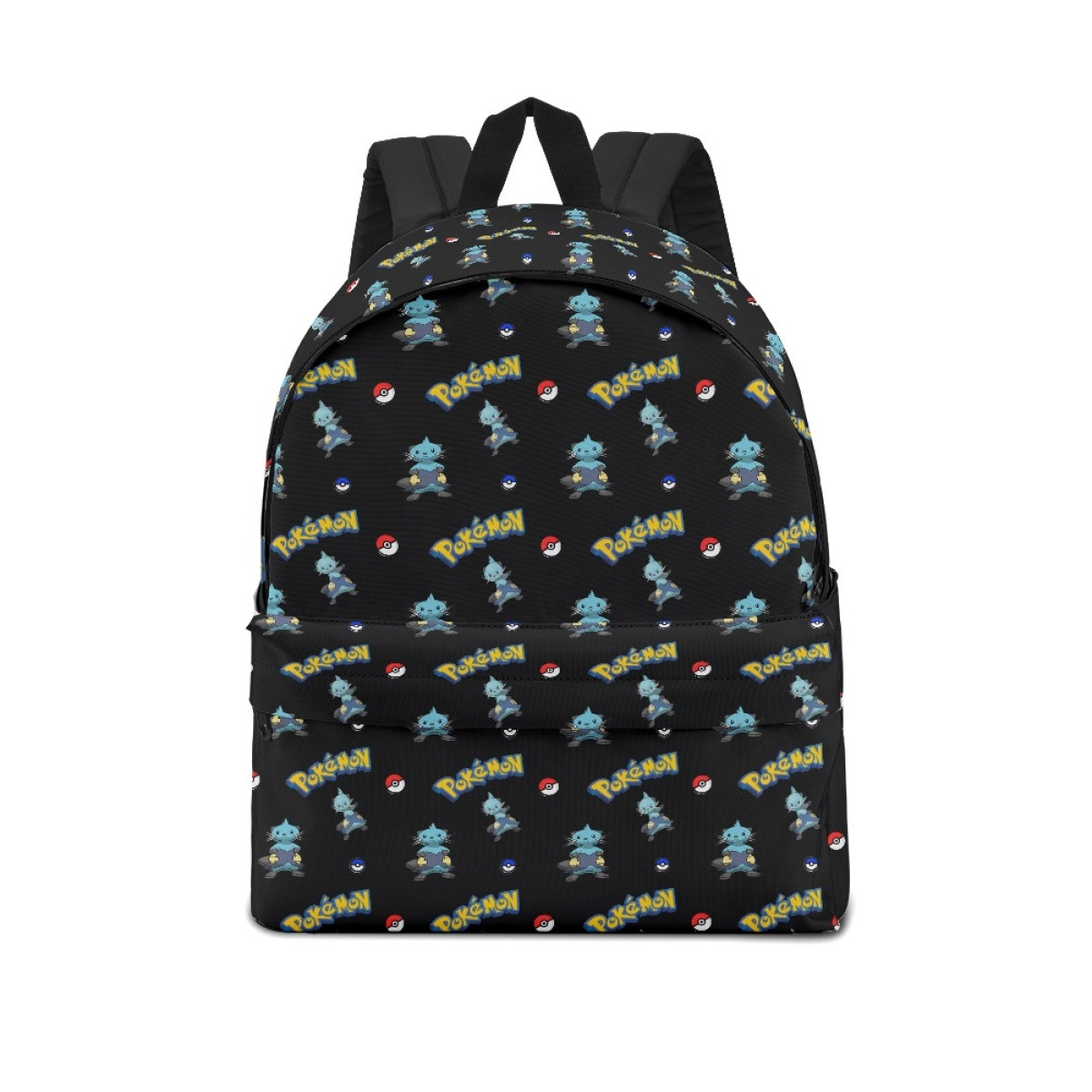 Pokemon Dewott School Backpack Multicolor Schoolbag Rucksack - Dewott Character Series Art
