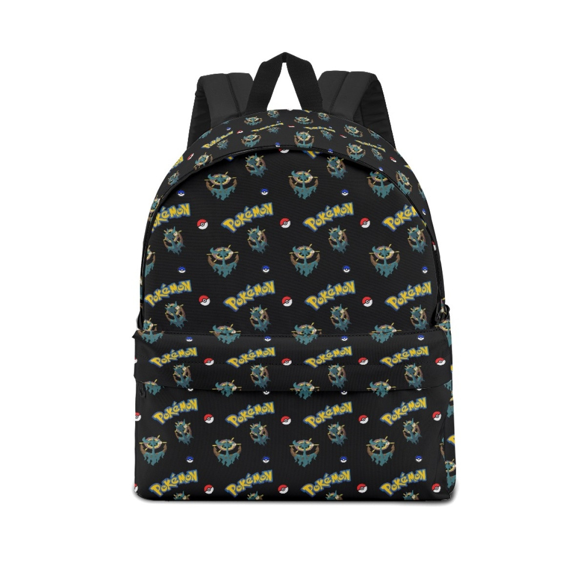Pokemon Dhelmise School Backpack Multicolor Schoolbag Rucksack - Dhelmise Character Series Art