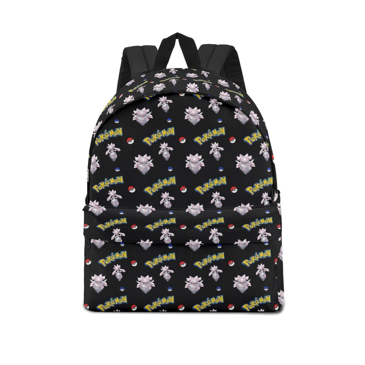 Pokemon Diancie School Backpack Multicolor Schoolbag Rucksack - Diancie Character Series Art