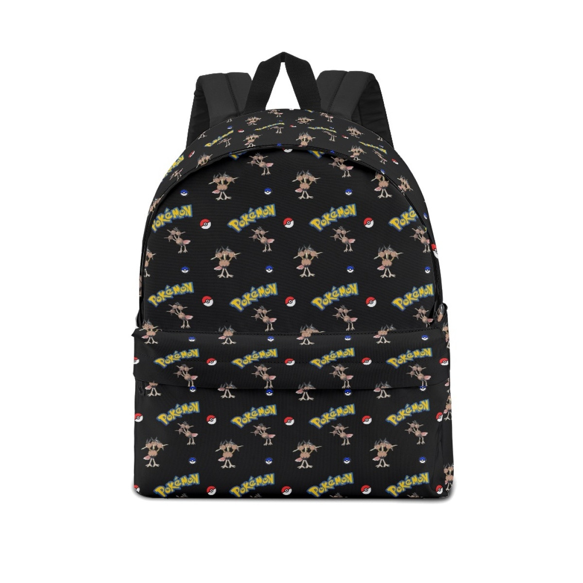 Pokemon Dodrio School Backpack Multicolor Schoolbag Rucksack - Dodrio Character Series Art