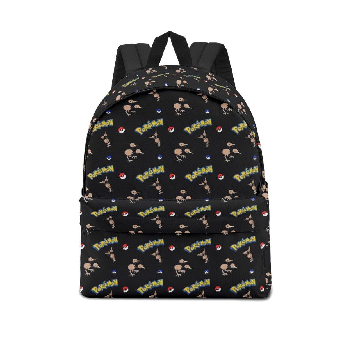 Pokemon Doduo School Backpack Multicolor Schoolbag Rucksack - Doduo Character Series Art