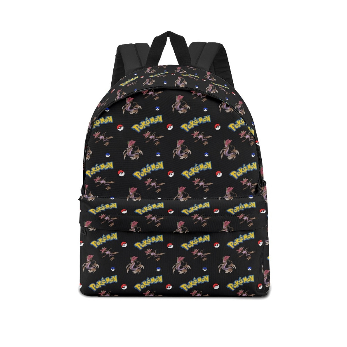 Pokemon Dragalge School Backpack Multicolor Schoolbag Rucksack - Dragalge Character Series Art