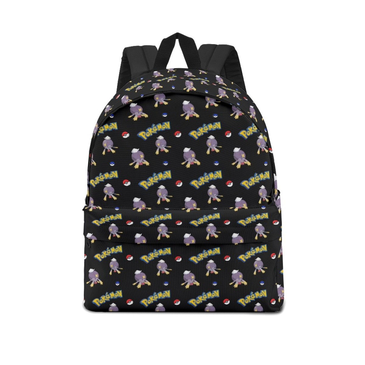 Pokemon Drifblim School Backpack Multicolor Schoolbag Rucksack - Drifblim Character Series Art