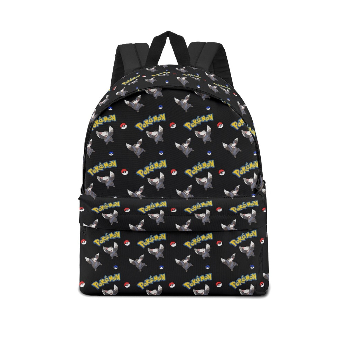 Pokemon Drilbur School Backpack Multicolor Schoolbag Rucksack - Drilbur Character Series Art