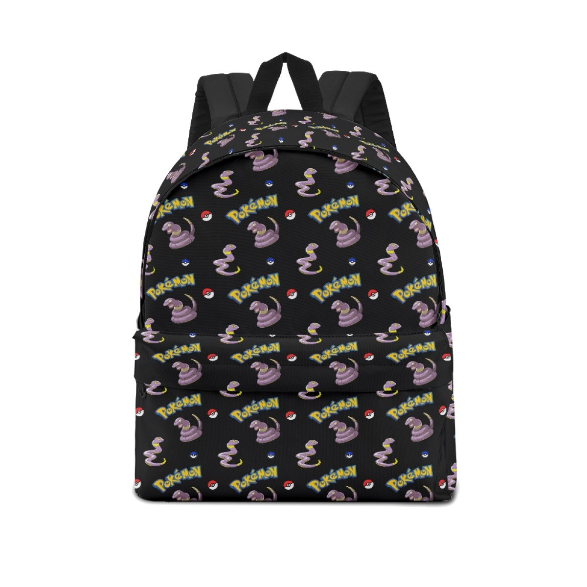 Pokemon Ekans School Backpack Multicolor Schoolbag Rucksack - Ekans Character Series Art