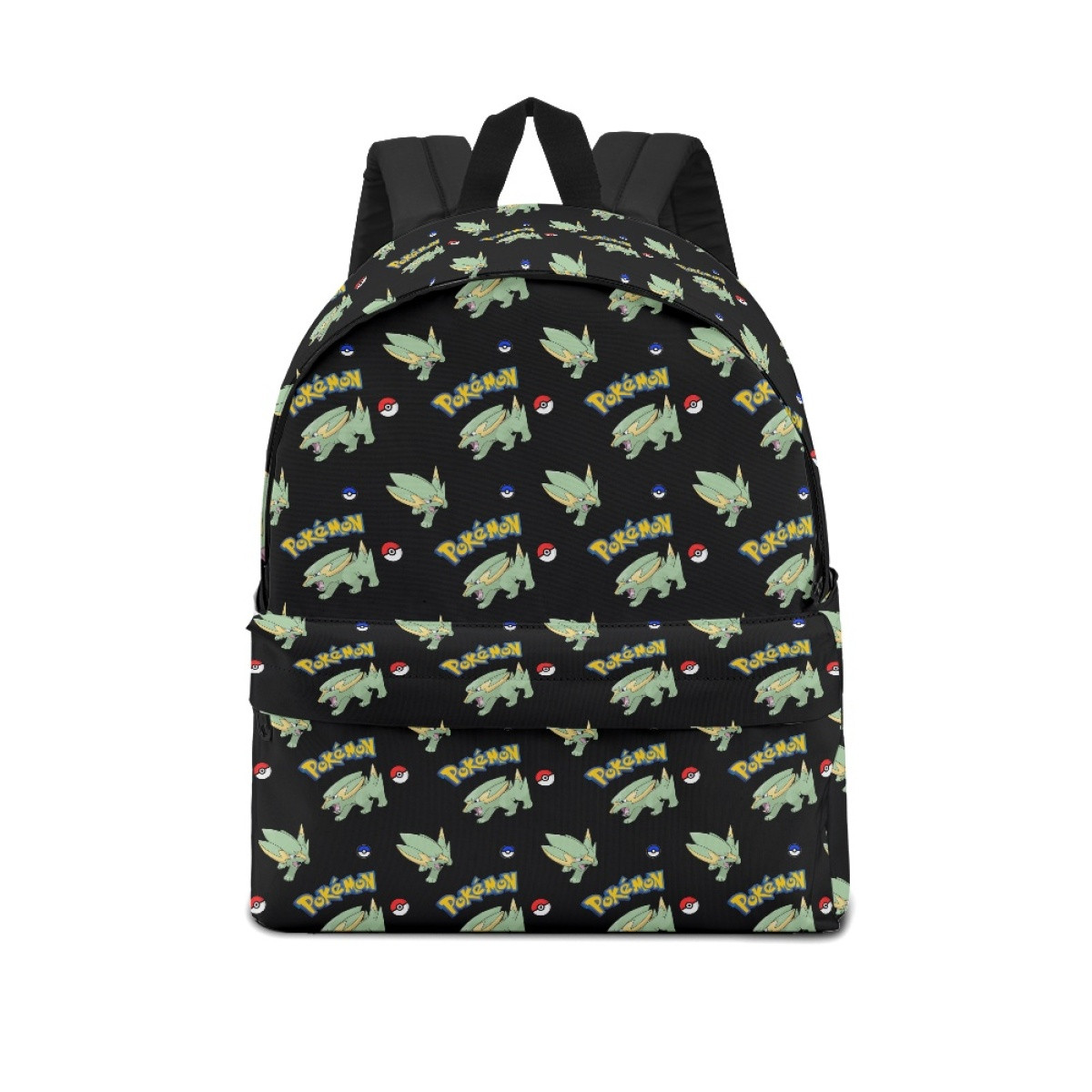 Pokemon Electrike School Backpack Multicolor Schoolbag Rucksack - Electrike Character Series Art