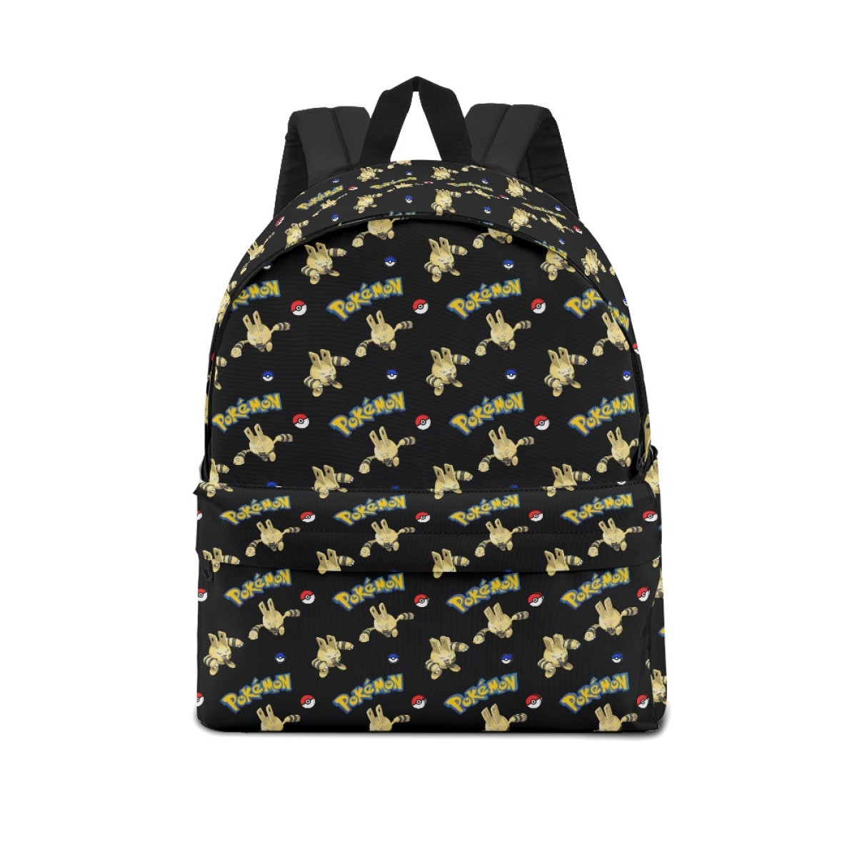 Pokemon Elekid School Backpack Multicolor Schoolbag Rucksack - Elekid Character Series Art
