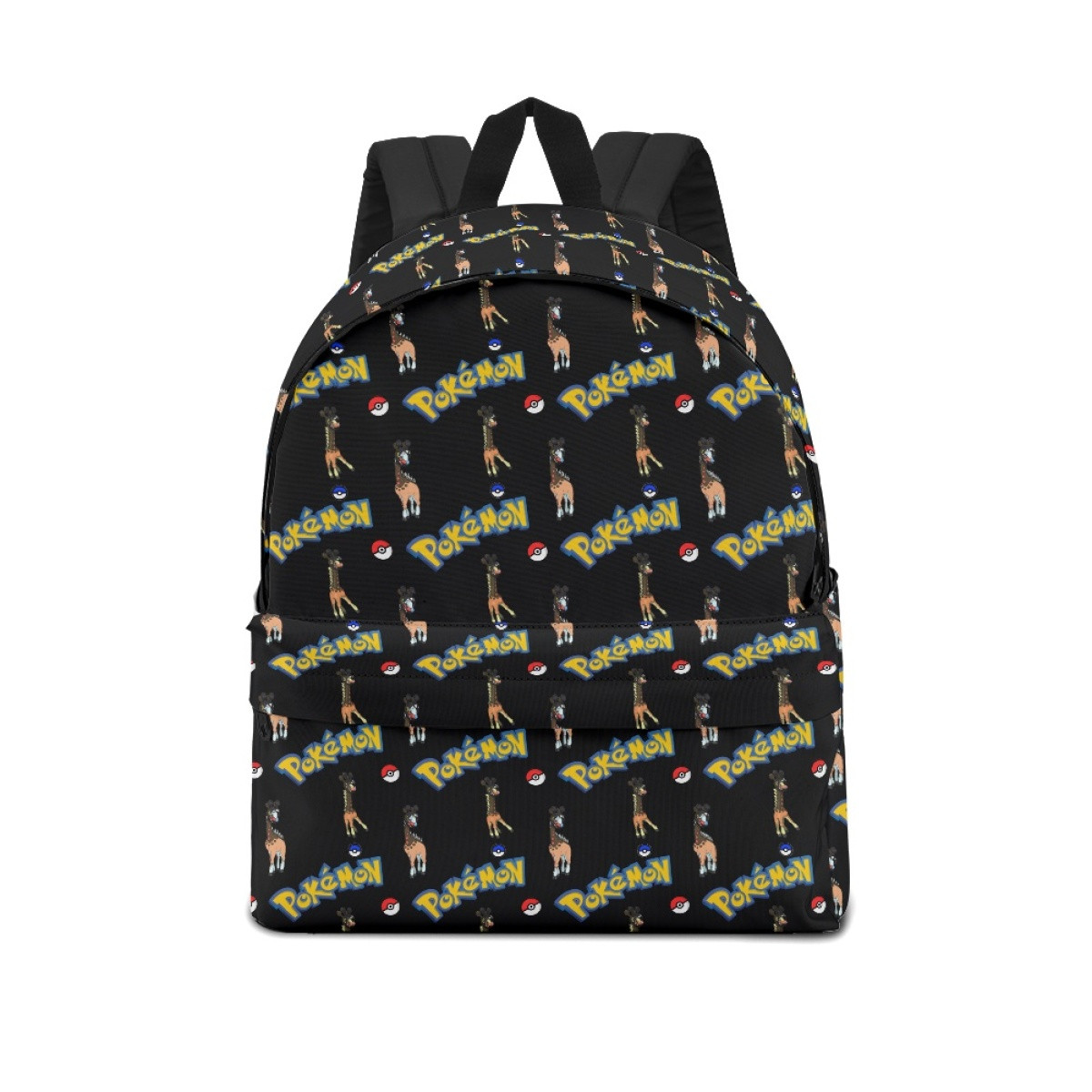 Pokemon Farigiraf School Backpack Multicolor Schoolbag Rucksack - Farigiraf Character Series Art
