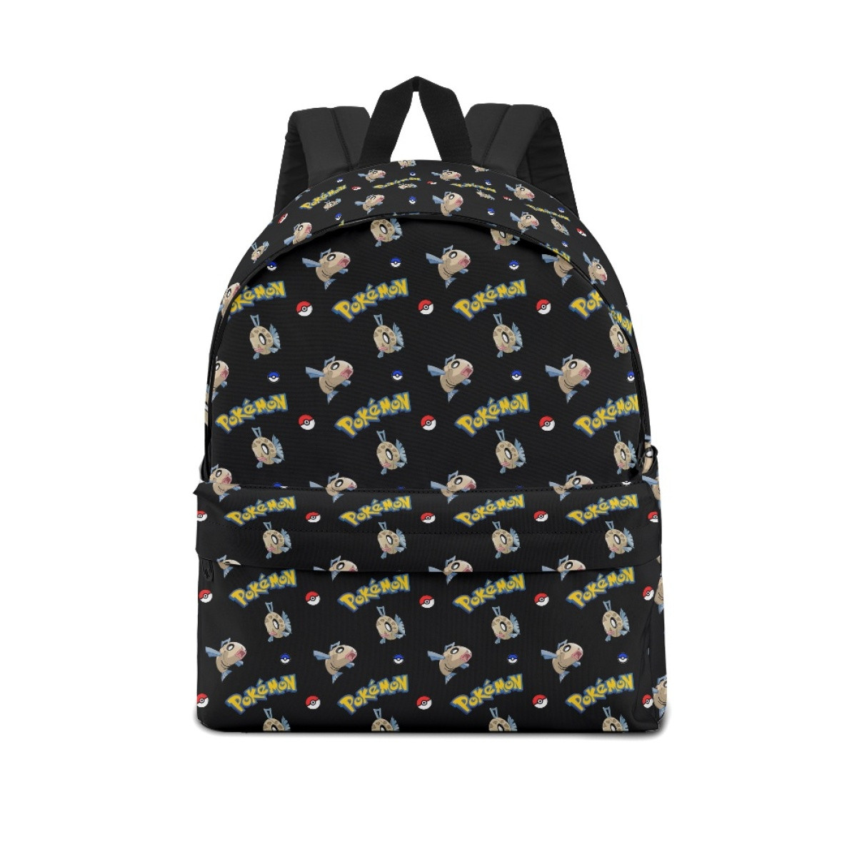 Pokemon Feebas School Backpack Multicolor Schoolbag Rucksack - Feebas Character Series Art