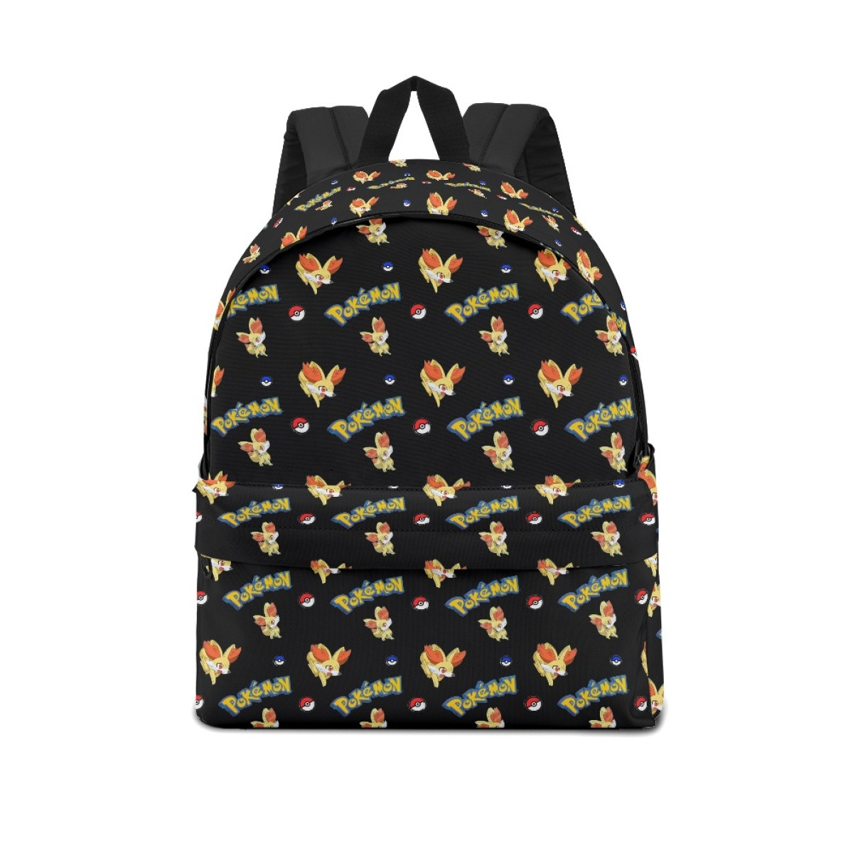 Pokemon Fennekin School Backpack Multicolor Schoolbag Rucksack - Fennekin Character Series Art