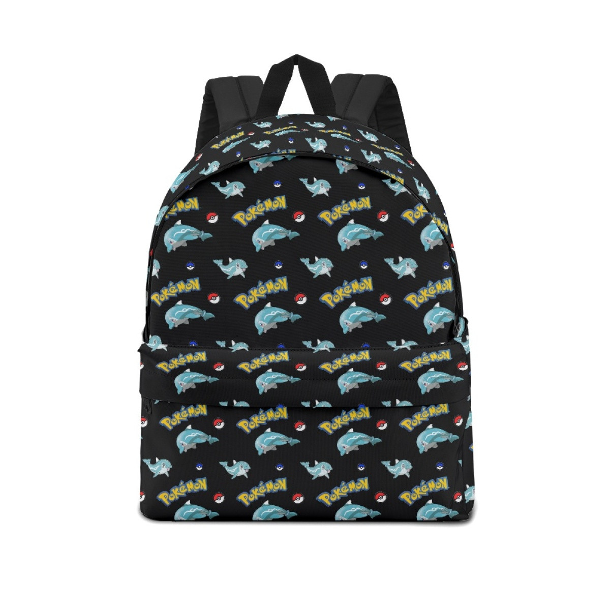 Pokemon Finizen School Backpack Multicolor Schoolbag Rucksack - Finizen Character Series Art