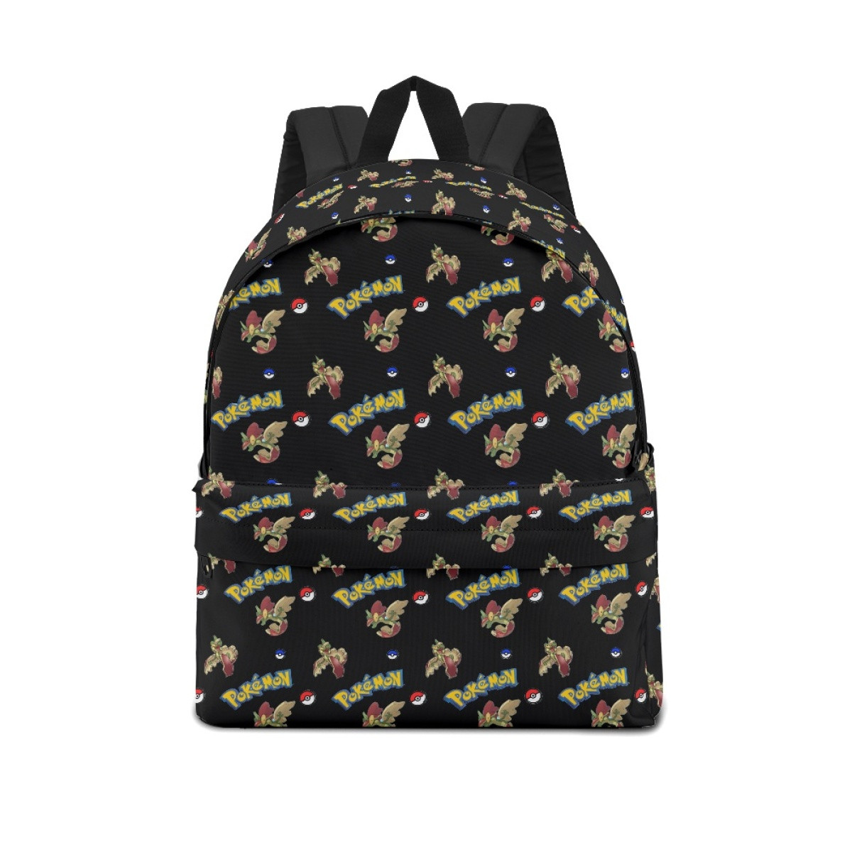 Pokemon Flapple School Backpack Multicolor Schoolbag Rucksack - Flapple Character Series Art