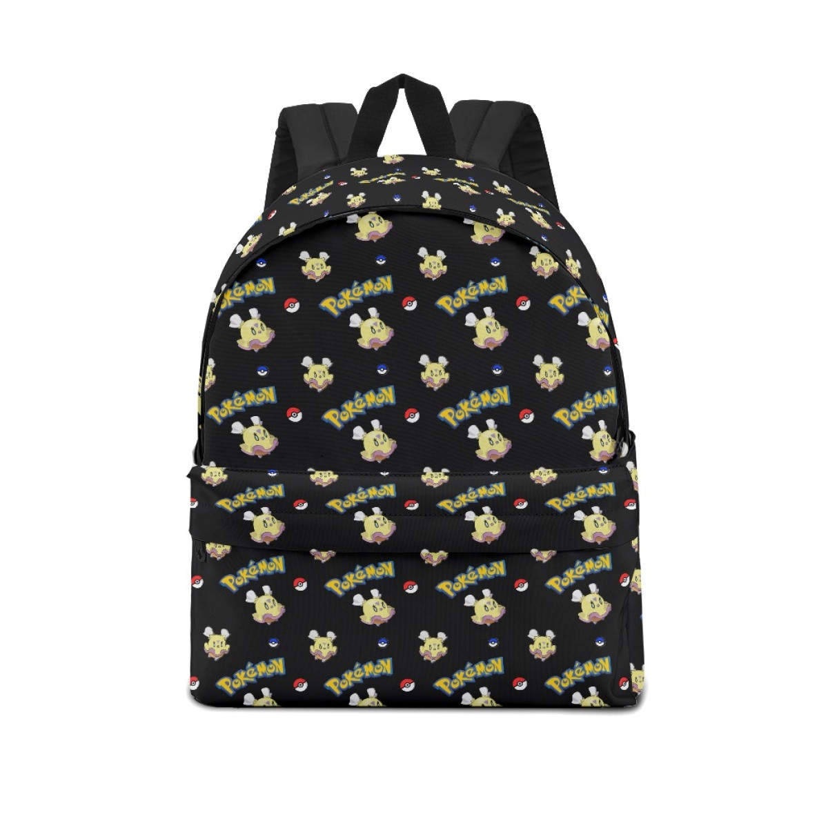 Pokemon Flittle School Backpack Multicolor Schoolbag Rucksack - Flittle Character Series Art