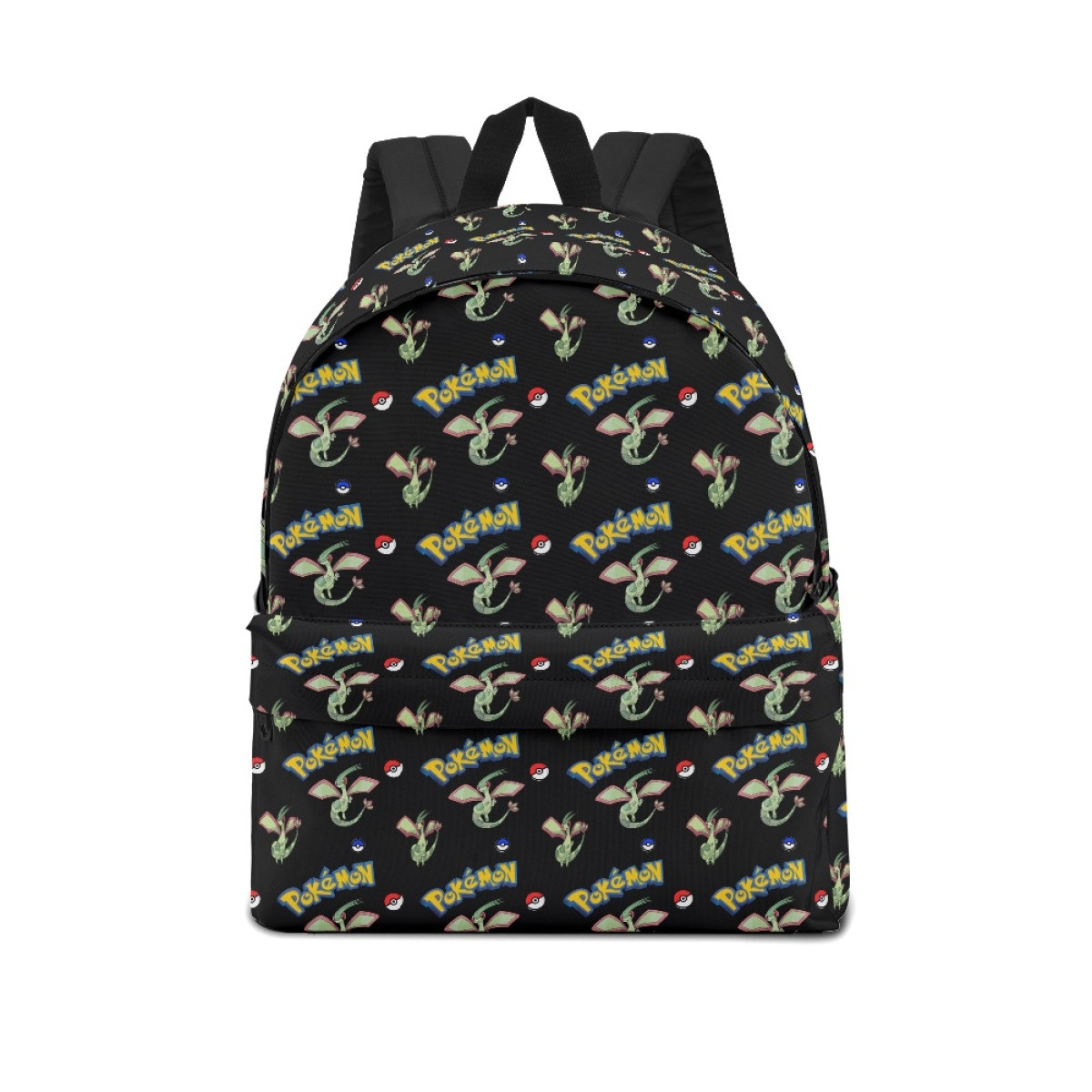Pokemon Flygon School Backpack Multicolor Schoolbag Rucksack - Flygon Character Series Art